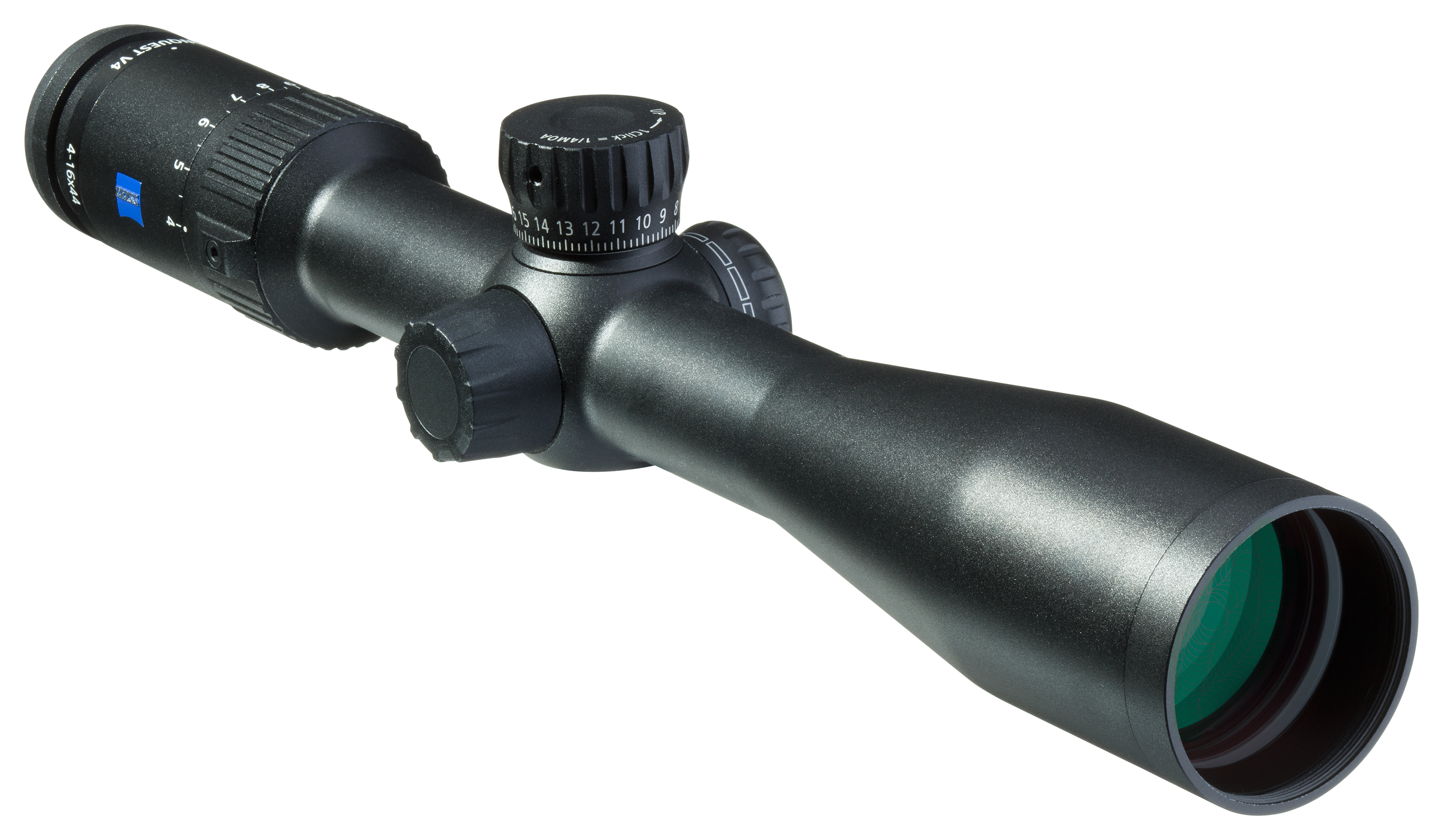 ZEISS Conquest V4 Rifle Scope with Exposed Elevation and Capped Windage ...